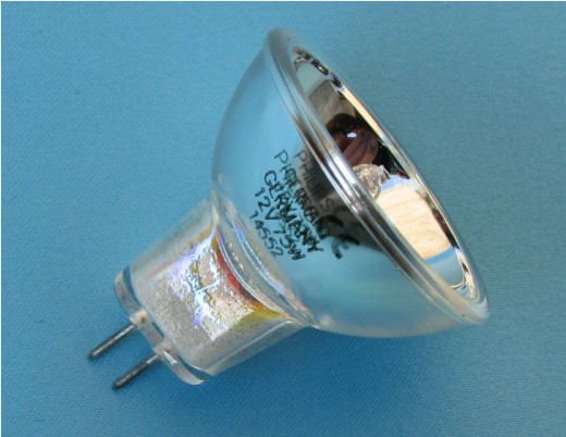 لامپ لایت کیور 12v 75w فیلیپس آلمان (پایه سوزنی)