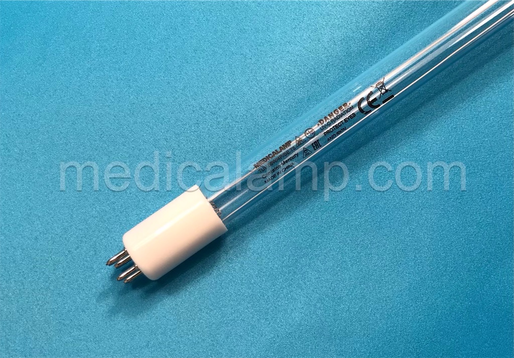 لامپ اولتراویولت 55 وات 4 پین یکطرفه medicalamp  چین